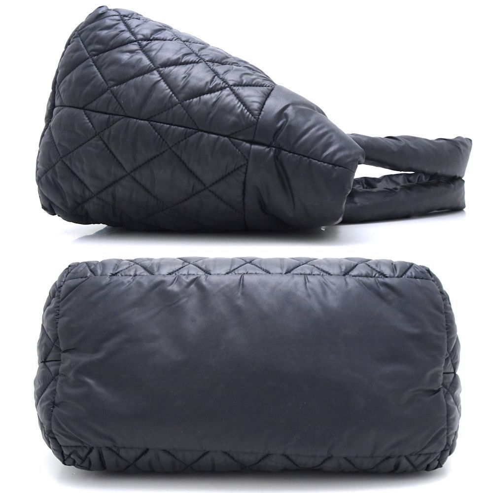 Chanel Coco Coon Tote PM Nylon Black - Picture 2 of 8